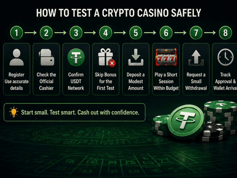 How to Find a Singapore Crypto Casino With USDT Bonuses and Same-Day Cashout Support Singapore crypto casino same-day cashout checklist with KYC and wallet withdrawal details