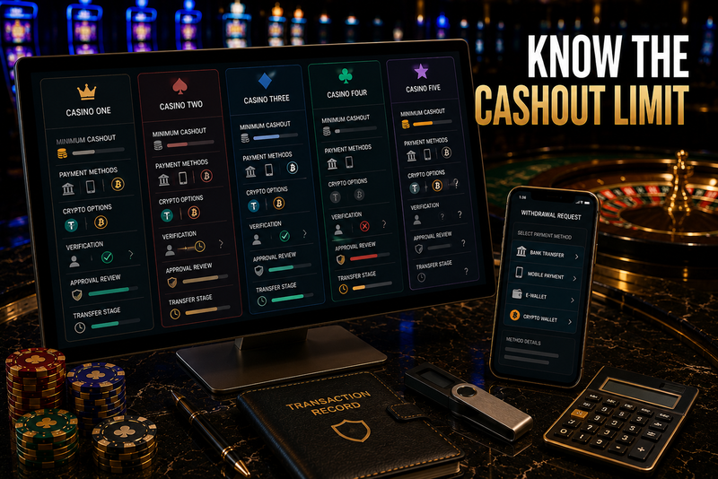 Casino minimum withdrawal thresholds compared for Singapore payment methods